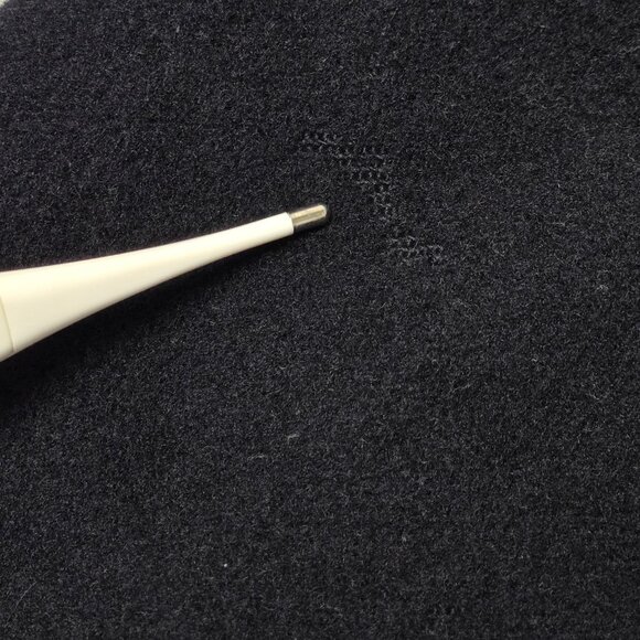 Jones New York Women's Double Breasted Peacoat XL Black Pre-owned - Picture 9 of 11